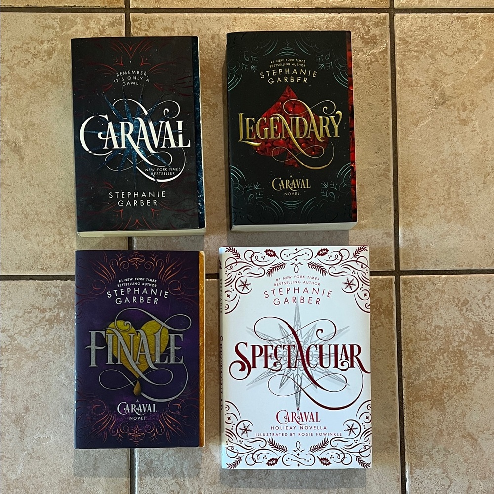 Caraval COMPLETE Series‎ Book Set by Stephanie Garber